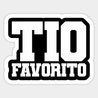 Tio Favorito Favorite uncle Sticker